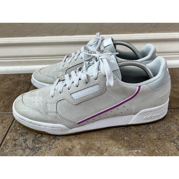 adidas Continental 80 Grey Vivid Pink SZ 10.5 G27721 - Picture 2 of 7